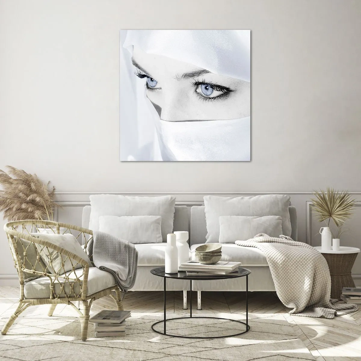 Tablou pe sticlă - Direct din o mie și una de nopți - 60x60 cm