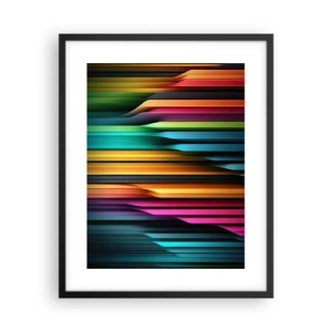 Poster în ramă neagră - Orgă de lumină - 40x50 cm