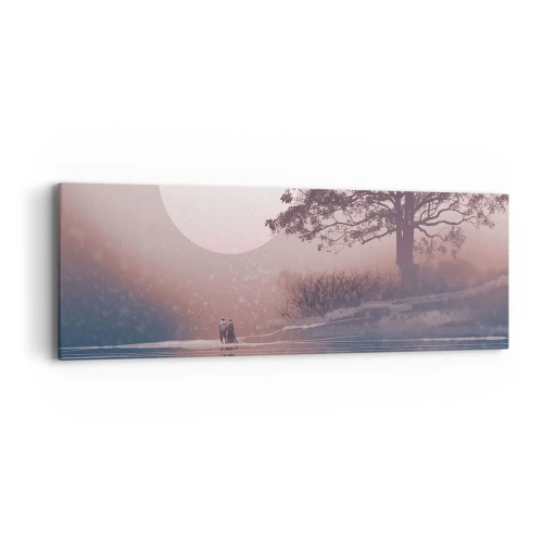 Tablou pe pânză - Minuni nocturne - 90x30 cm