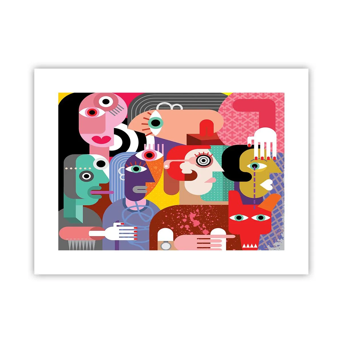 Poster - Am venit de la domnul Picasso - 40x30 cm