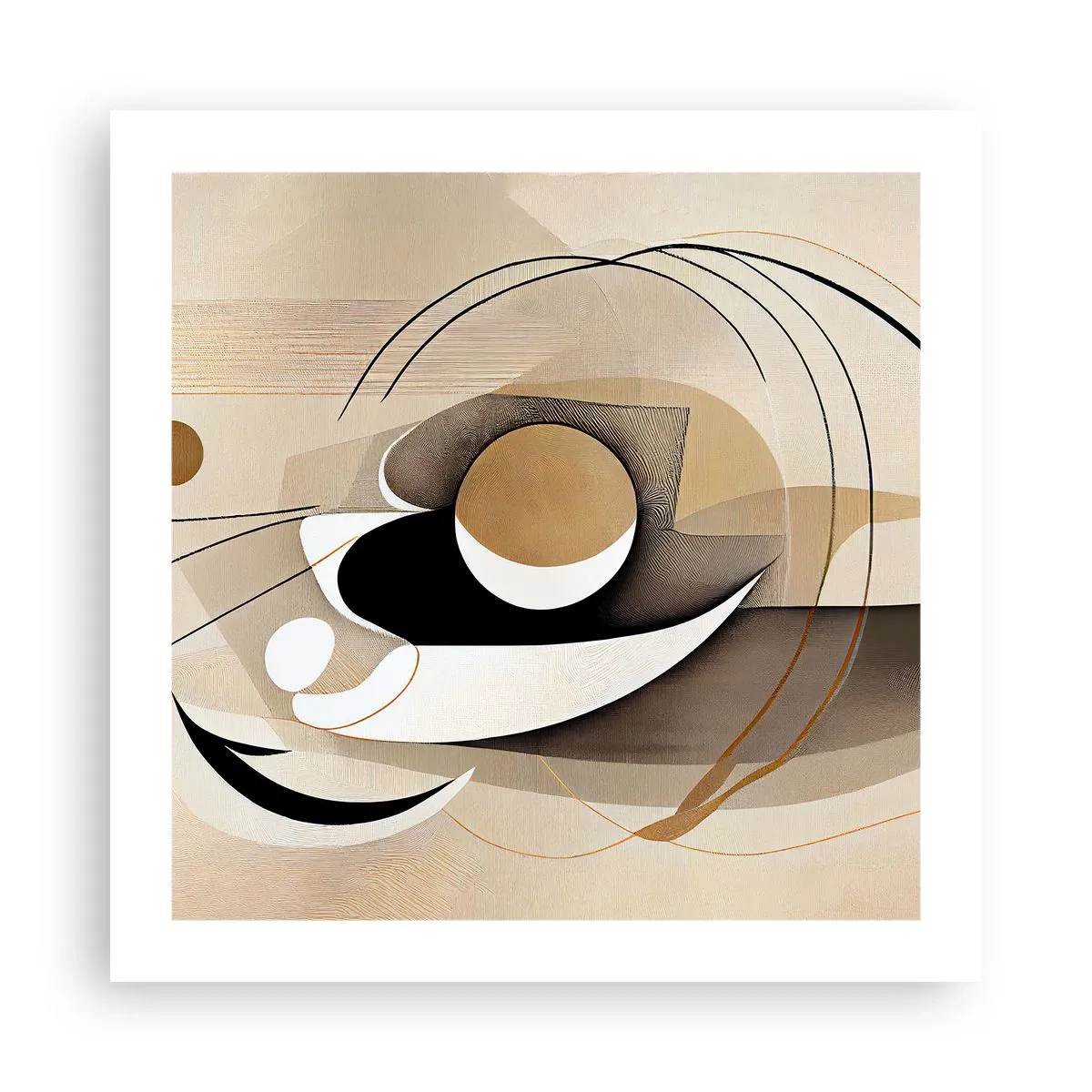 Poster - Compoziție - nucleu - 50x50 cm