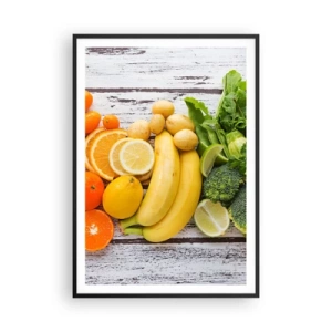 Poster în ramă neagră - Nu este de ajuns? - 70x100 cm