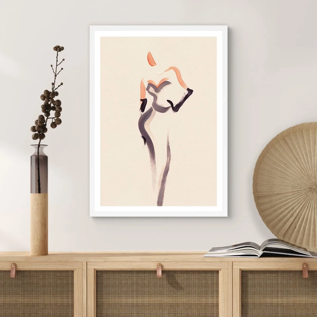 Poster în ramă albă - Din anii de aur ai Hollywood-ului - 50x70 cm