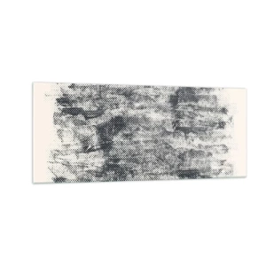 Tablou pe sticlă - Compoziție cețoasă - 100x40 cm