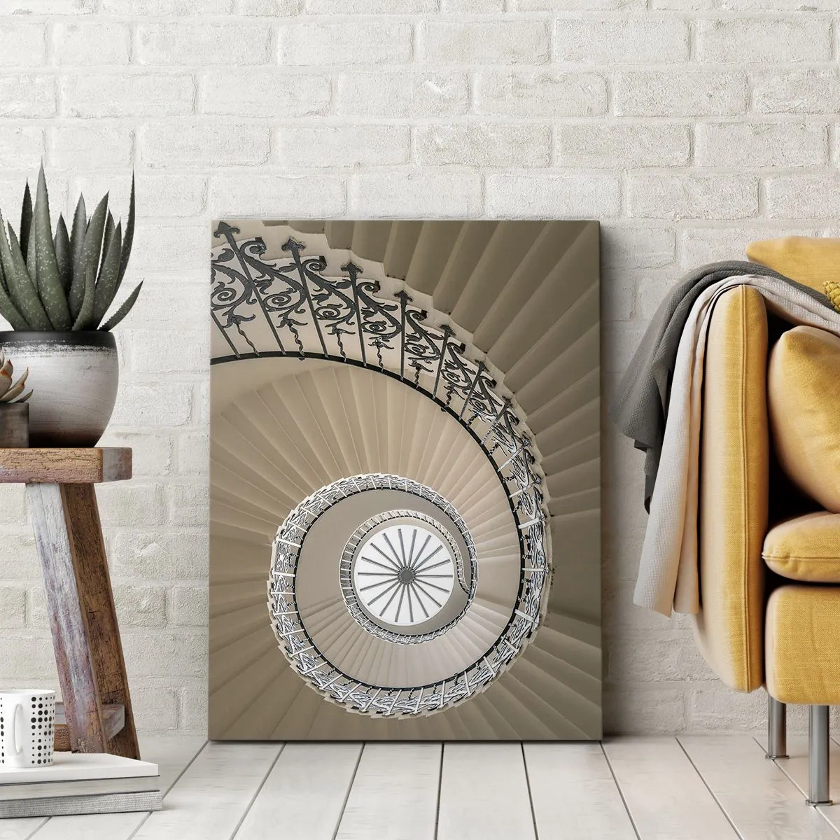 Tablou pe pânză - În interiorul cochiliei - 65x120 cm
