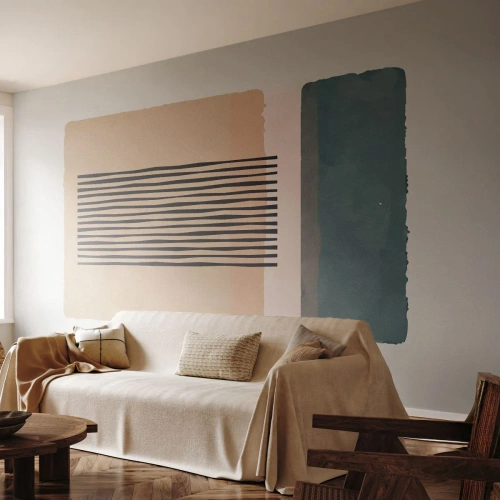 Fototapetă personalizată Premium Canvas - Totul este în regulă - Abstracția, Grafică, Minimalism