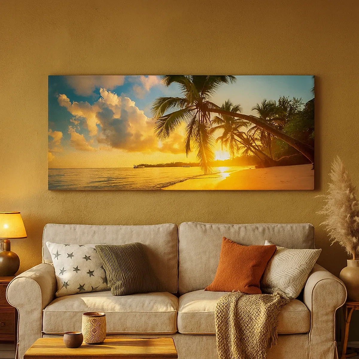 Tablou pe pânză - Visul din Caraibe - 30x30 cm