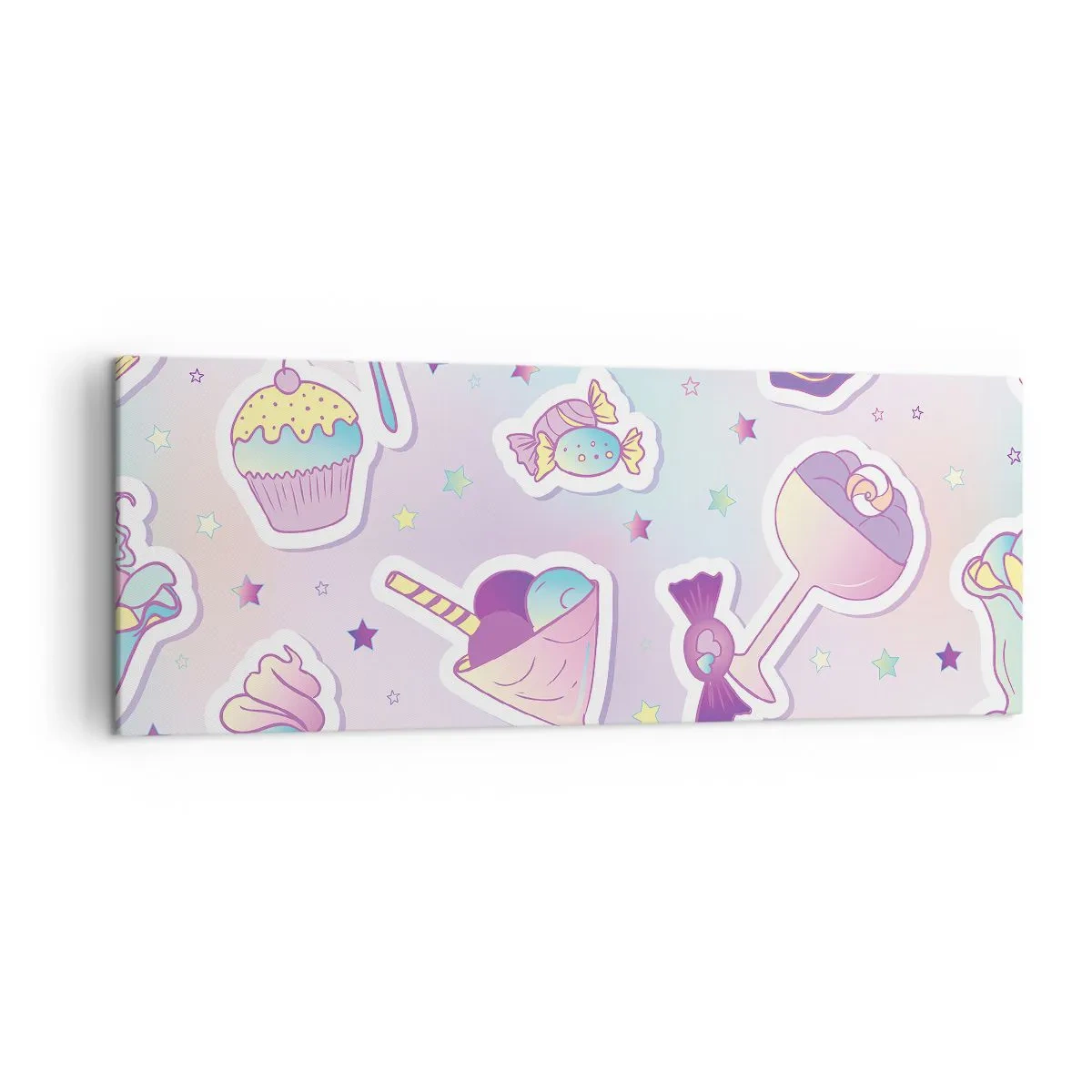 Tablou pe pânză - Să ai o zi de naștere în fiecare zi - 140x50 cm