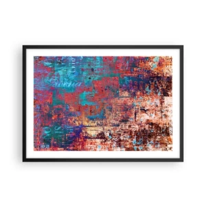 Poster în ramă neagră - Memorie și uitare - 70x50 cm