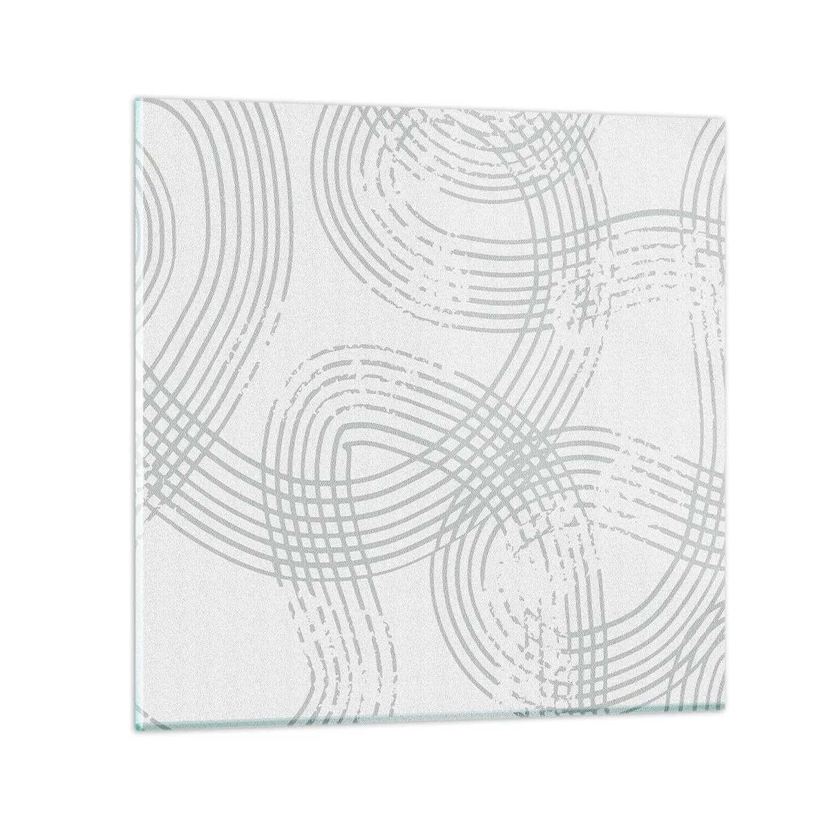 Tablou pe sticlă - Nu există o cale ușoară - 70x70 cm