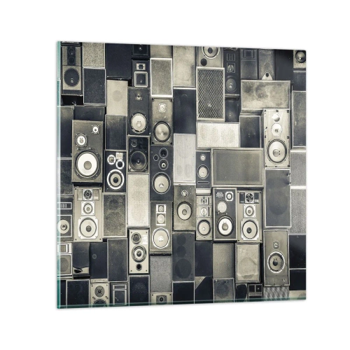 Tablou pe sticlă - Și totul este în regulă - 60x60 cm
