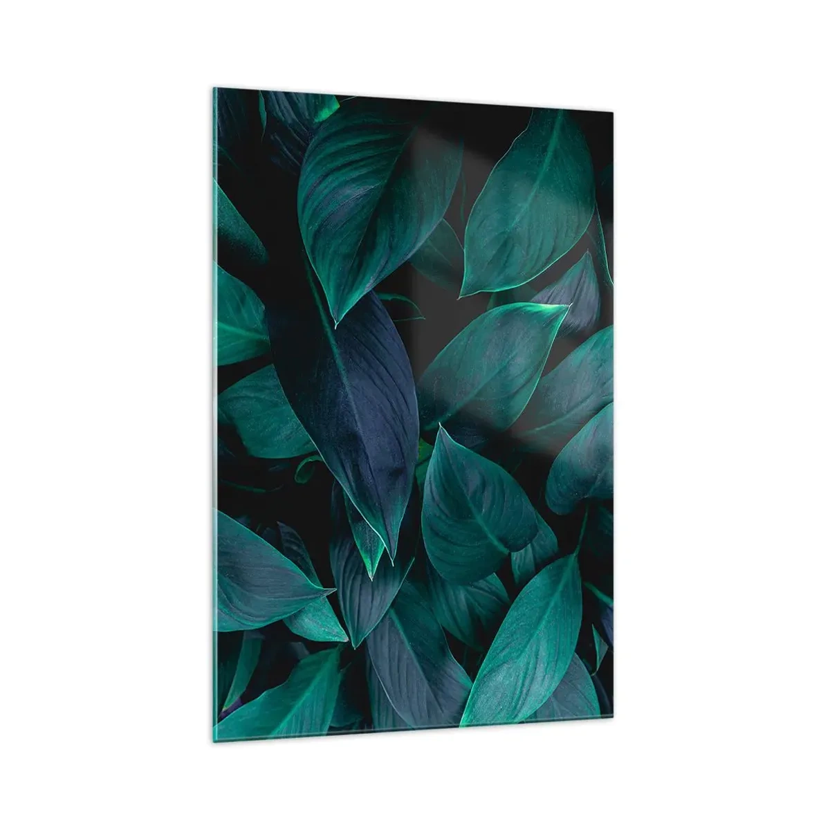 Tablou pe sticlă - Verdeața în sine - 70x100 cm
