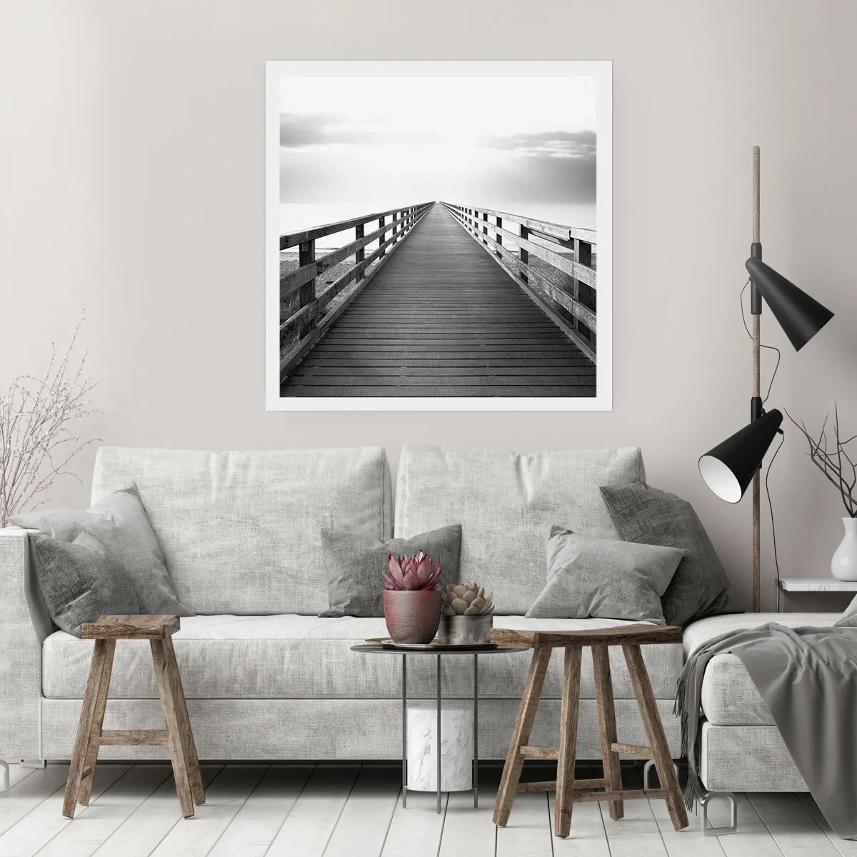 Poster - Departe, departe... - 30x30 cm