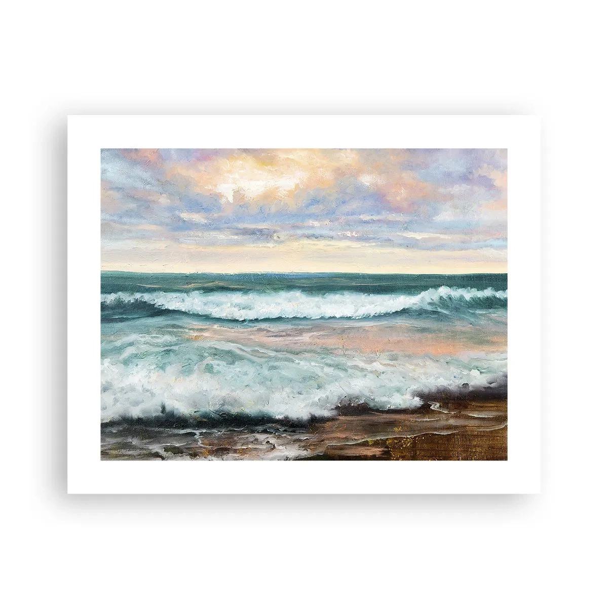 Poster - Aici îți vei alina sufletul - 50x40 cm