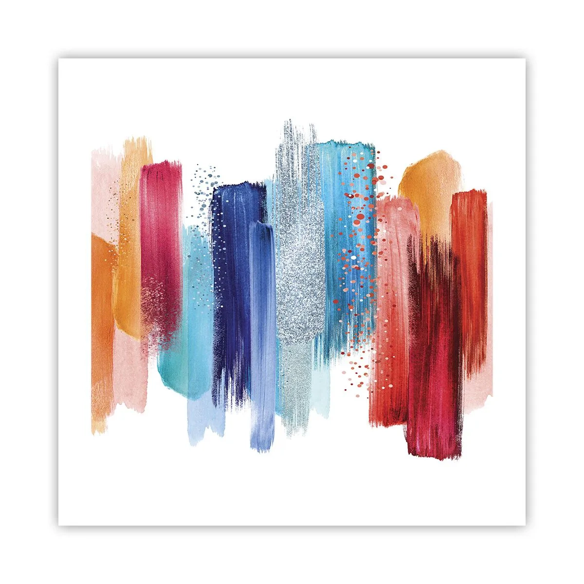 Poster - Sus și jos  - 50x50 cm