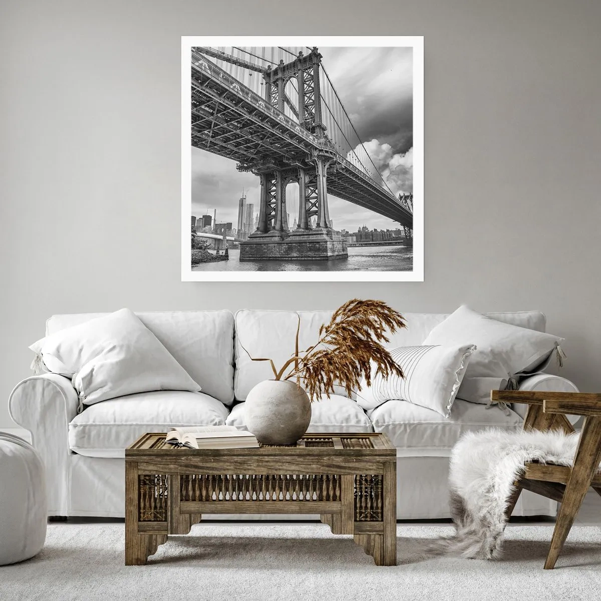 Poster - Spre inima orașului - 40x40 cm