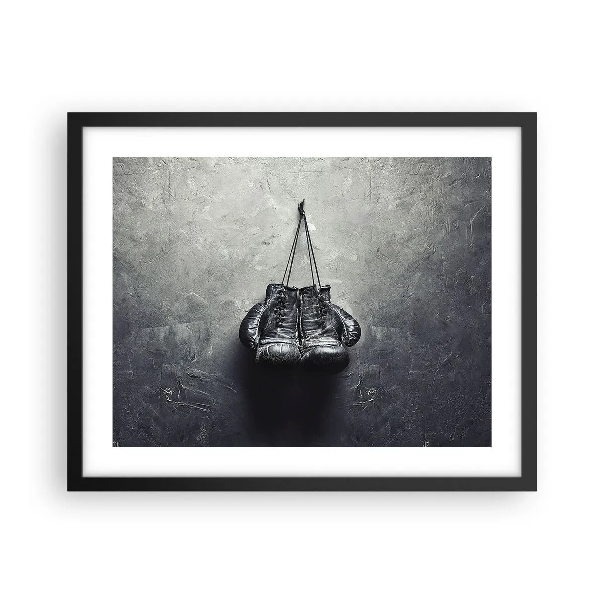 Poster în ramă neagră - Timp de luptă și timp de pace - 50x40 cm