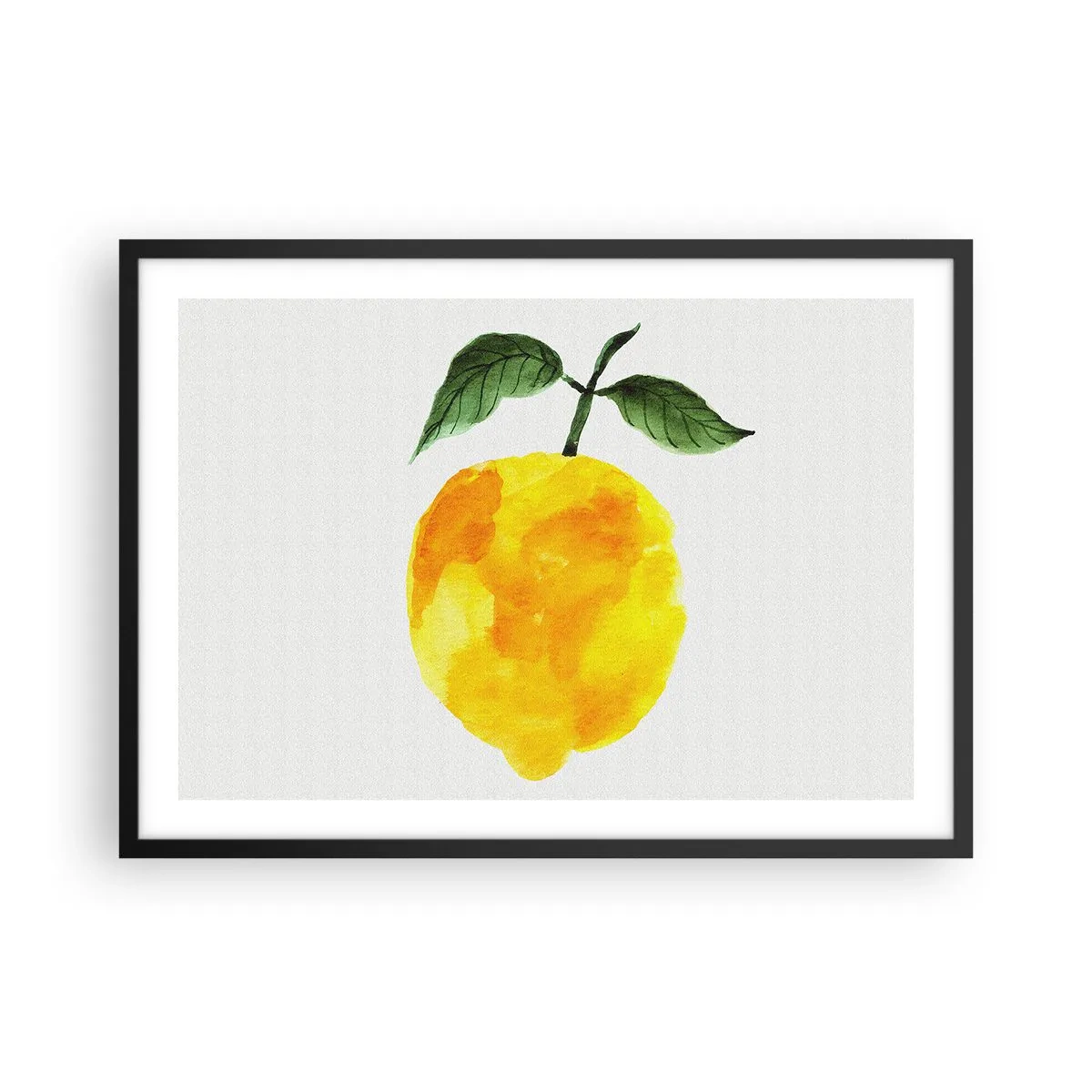 Poster în ramă neagră - Cum să simțiți gustul soarelui - 70x50 cm
