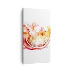 Tablou pe pânză - Răcoritoare suculentă - 55x100 cm