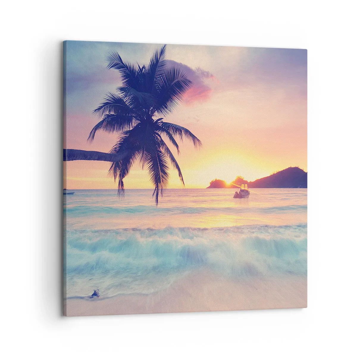 Tablou pe pânză - O seară în golf - 50x50 cm