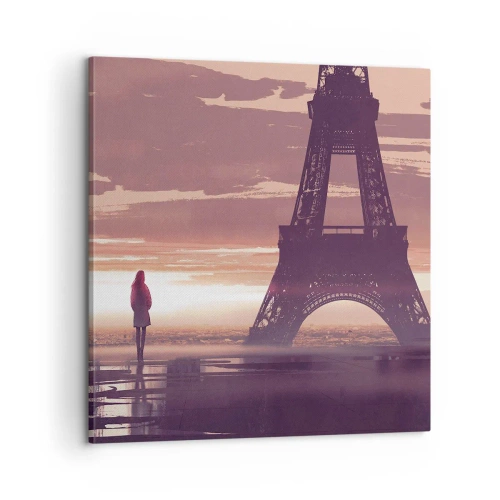 Tablou pe pânză - Doar ele două - 60x60 cm