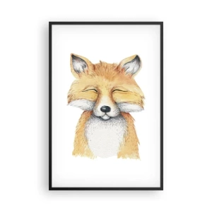 Poster în ramă neagră - Mofturi de vulpe - 61x91 cm