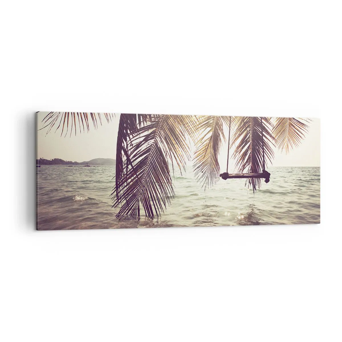 Tablou pe pânză - Poți să te dai în vânt după pofta inimii tale - 140x50 cm