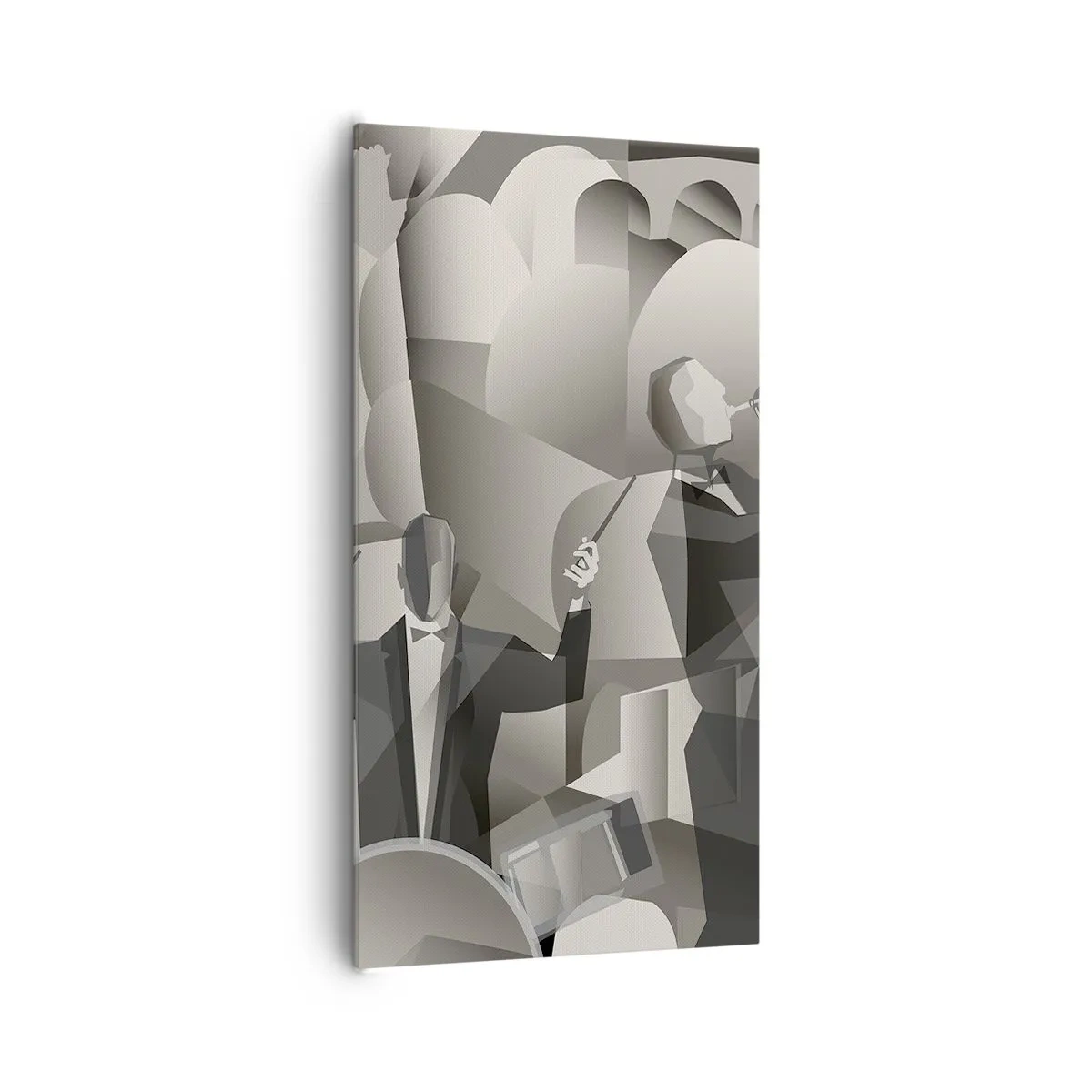 Tablou pe pânză - În spațiul sunetelor - 65x120 cm