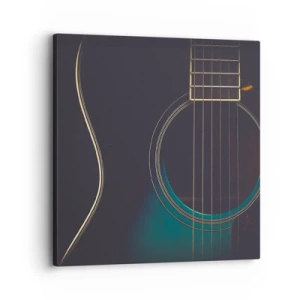 Tablou pe pânză - O clipă înainte de a suna - 30x30 cm