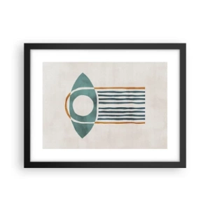 Poster în ramă neagră - Semne și ritualuri - 40x30 cm