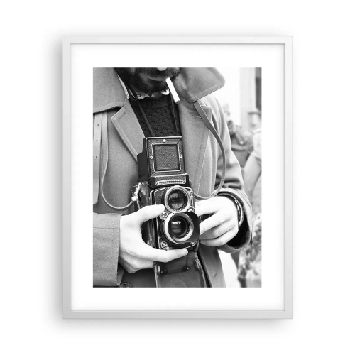 Poster în ramă albă - În stilul retro - 40x50 cm