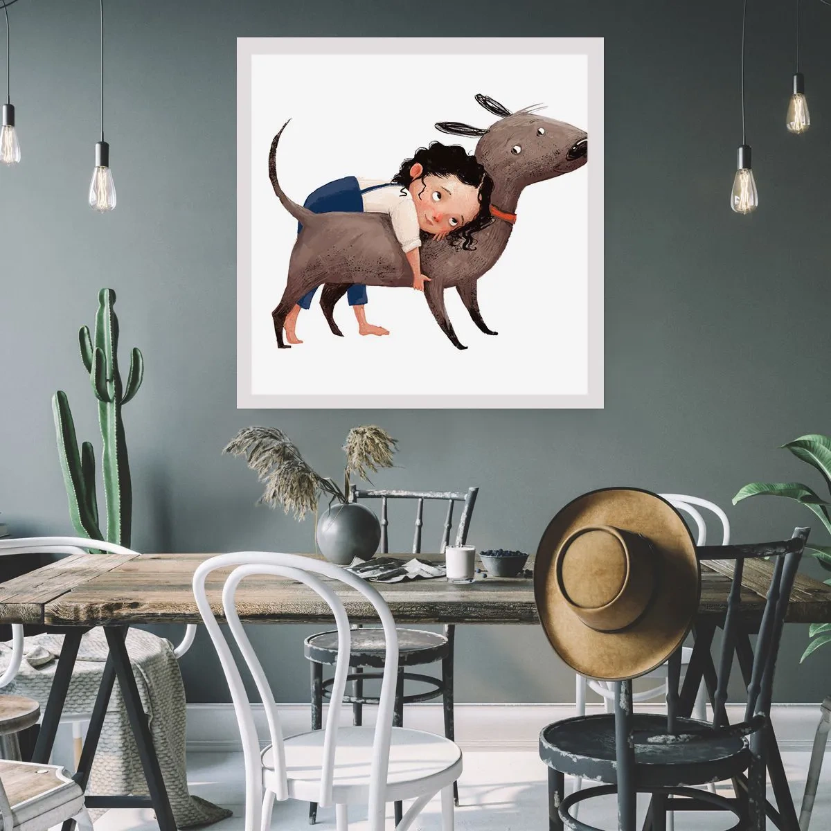 Poster - Cei mai buni prieteni - 30x30 cm
