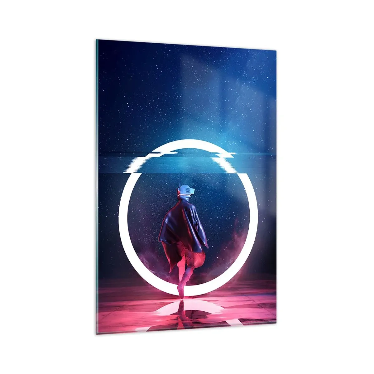 Tablou pe sticlă - Între lumi - 80x120 cm