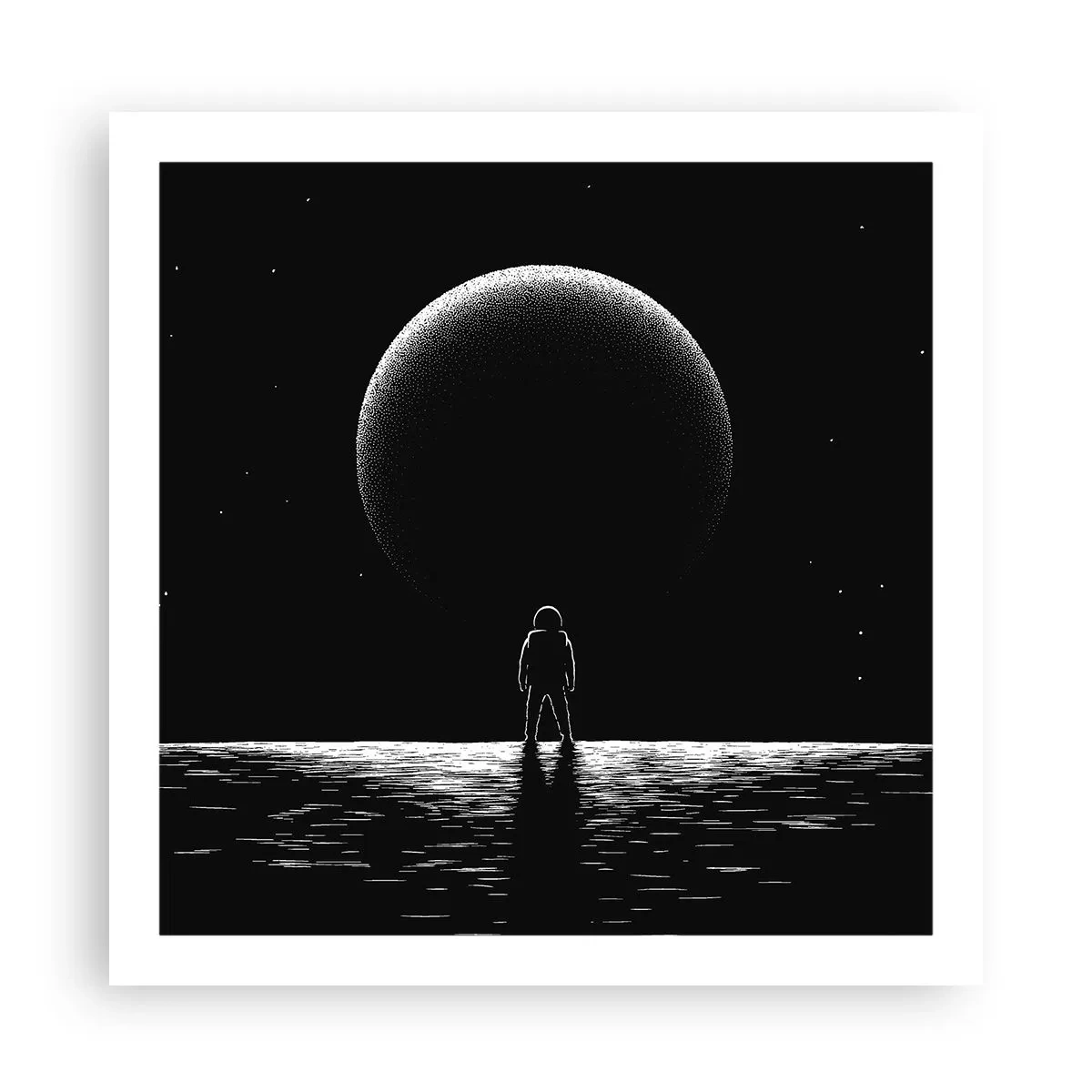 Poster - Față în față - 60x60 cm