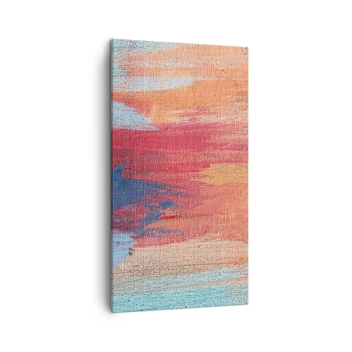 Tablou pe pânză - Plutind prin curcubeu - 45x80 cm