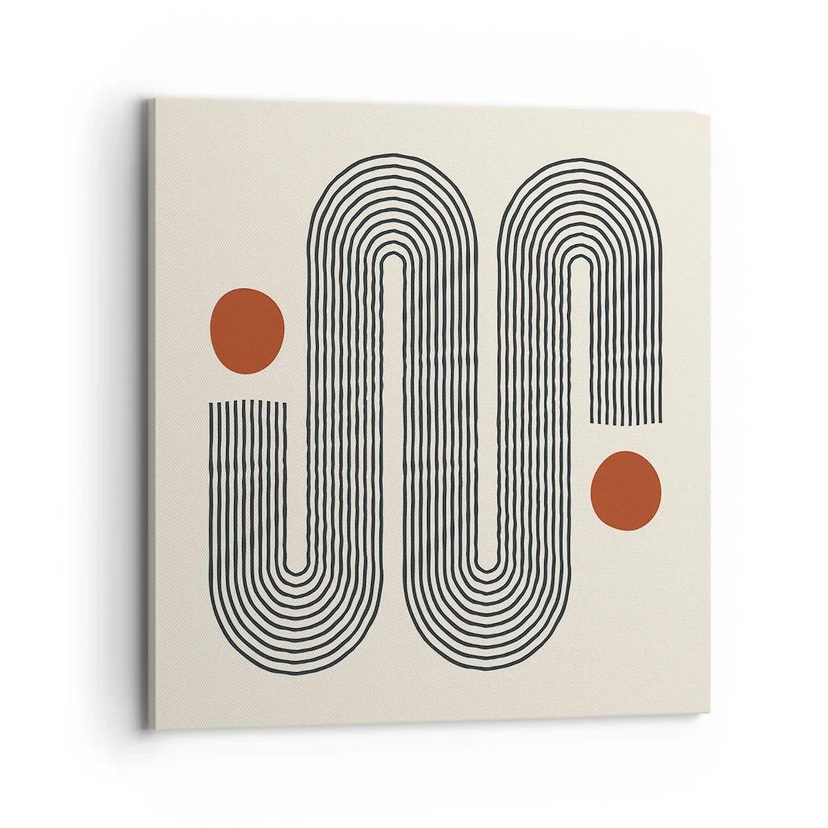 Tablou pe pânză - De la început până la sfârșit - 70x70 cm