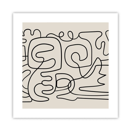 Poster - Pe traseu - 40x40 cm