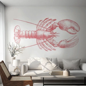 Fototapetă personalizată Standard Eco - Homar demn de Homer - Homar, Fructe de mare, Crustacee