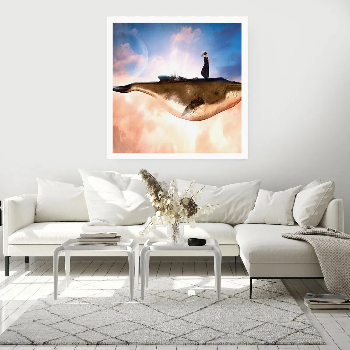 Poster - O călătorie suprarealistă - 60x60 cm