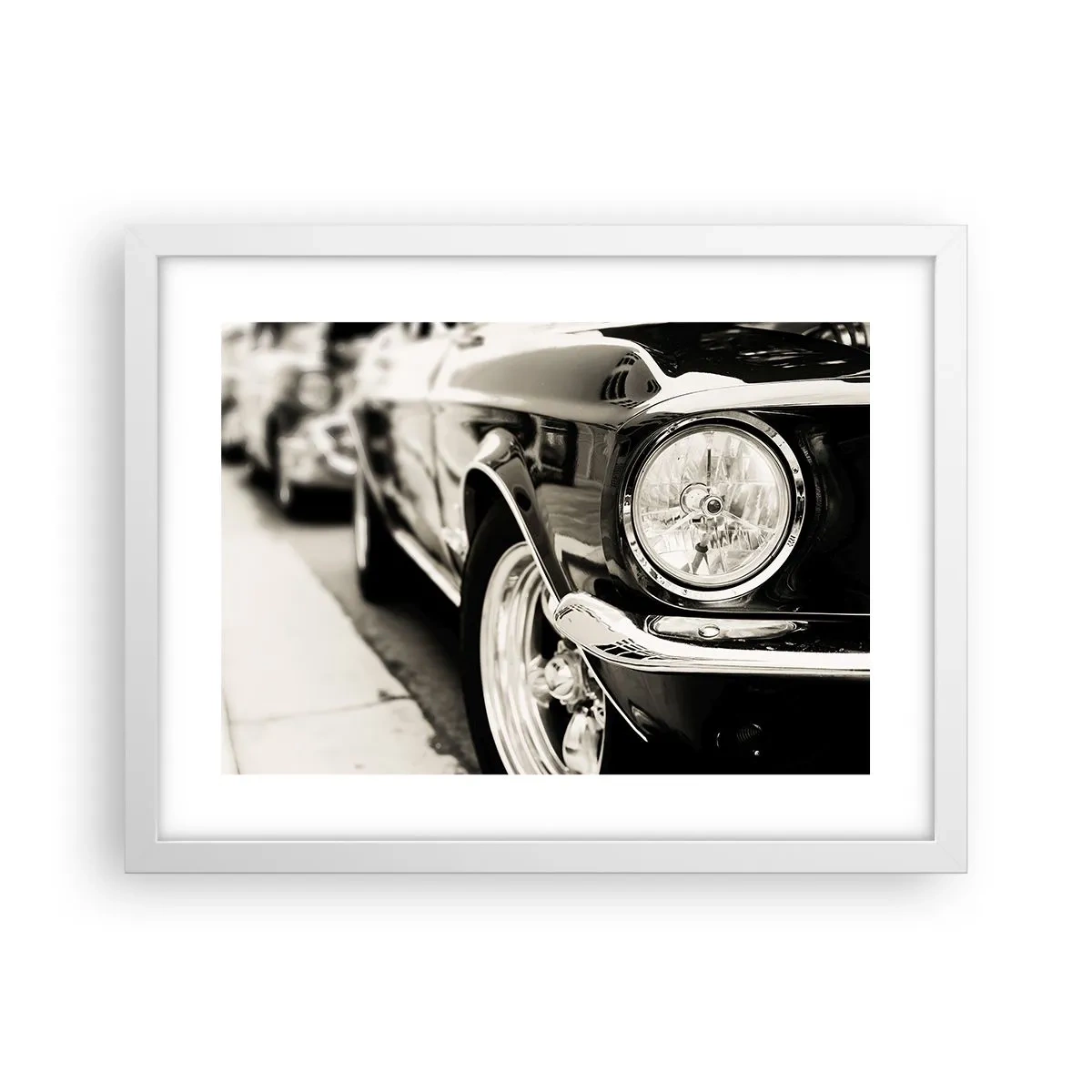 Poster în ramă albă - Strălucire durabilă - 40x30 cm