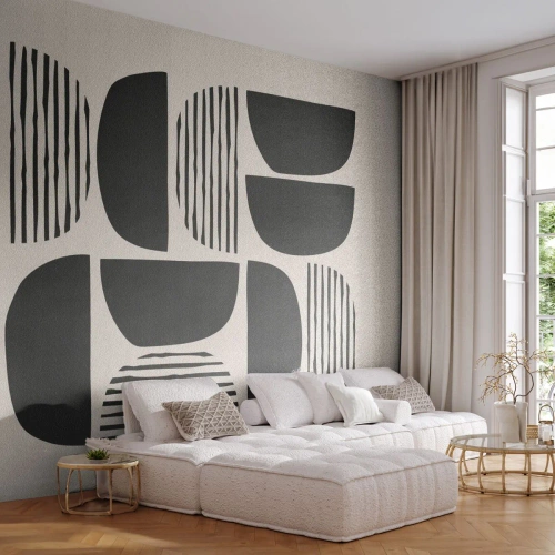 Tapet Standard Eco - Jumătăți necomplete - Boho, Bucată, Minimalism - 250x175 cm