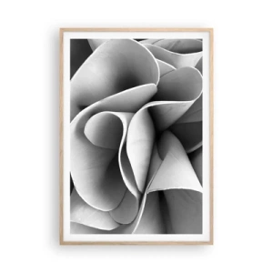 Poster în ramă de stejar deschis - Se întâmplă în spațiu - 70x100 cm