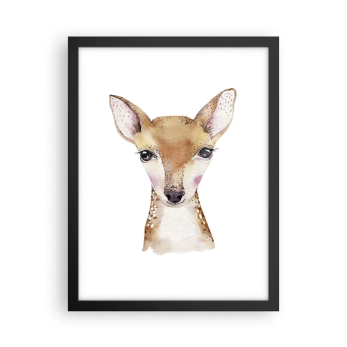 Poster în ramă neagră - Natura inocenței - 30x40 cm