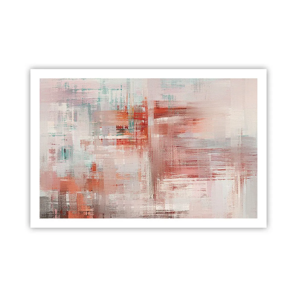 Poster - În ceață. Dar roz - 91x61 cm