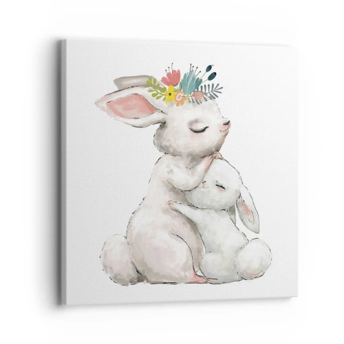 Tablou pe pânză - Ca la mama - 30x30 cm