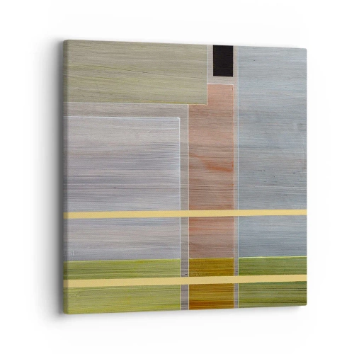 Tablou pe pânză - Drept și liniștit - 40x40 cm