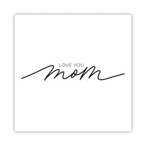 Poster - Mare emoție - 60x60 cm