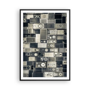 Poster în ramă neagră - Și totul este în regulă - 70x100 cm