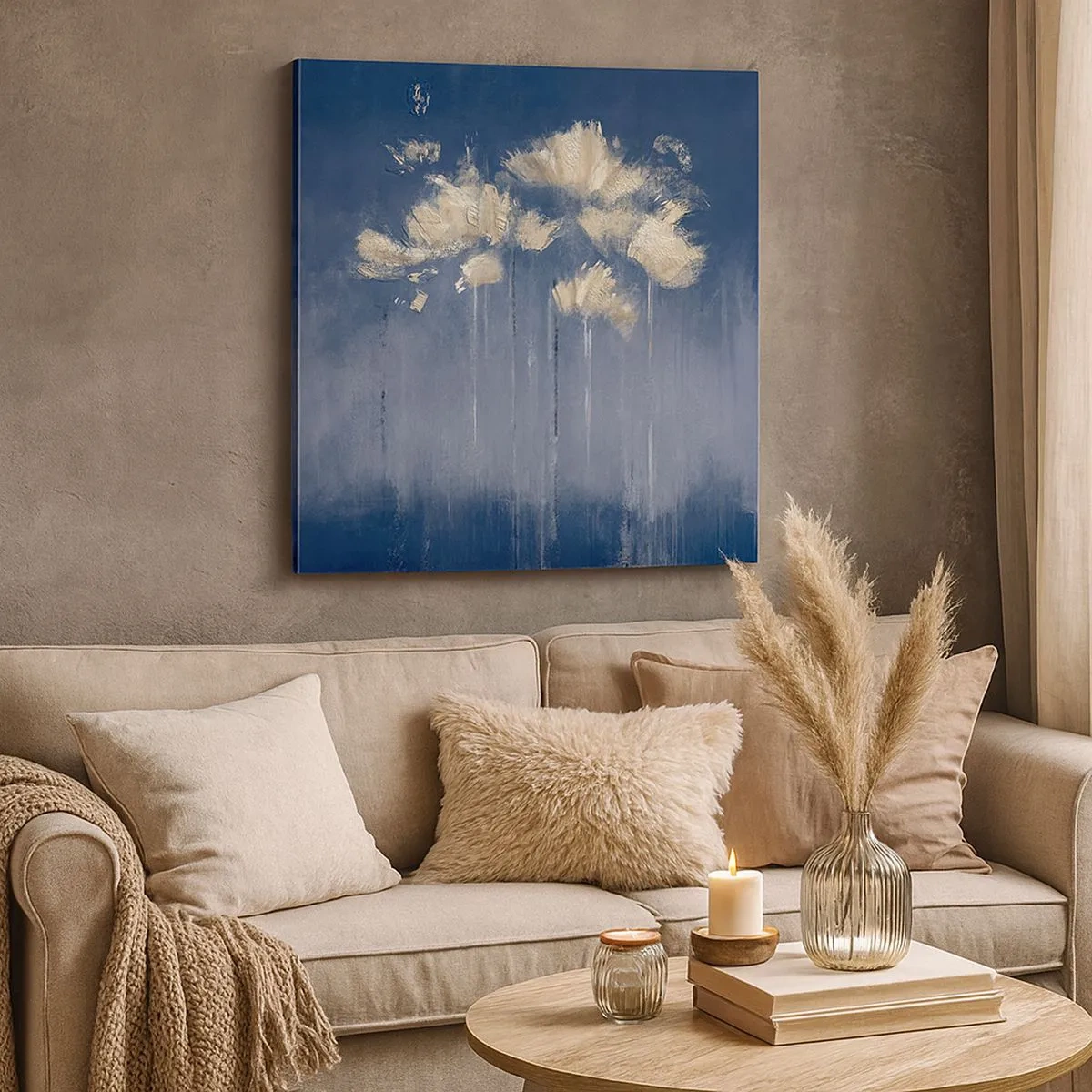 Tablou pe pânză - Ca petalele în vânt - 30x30 cm