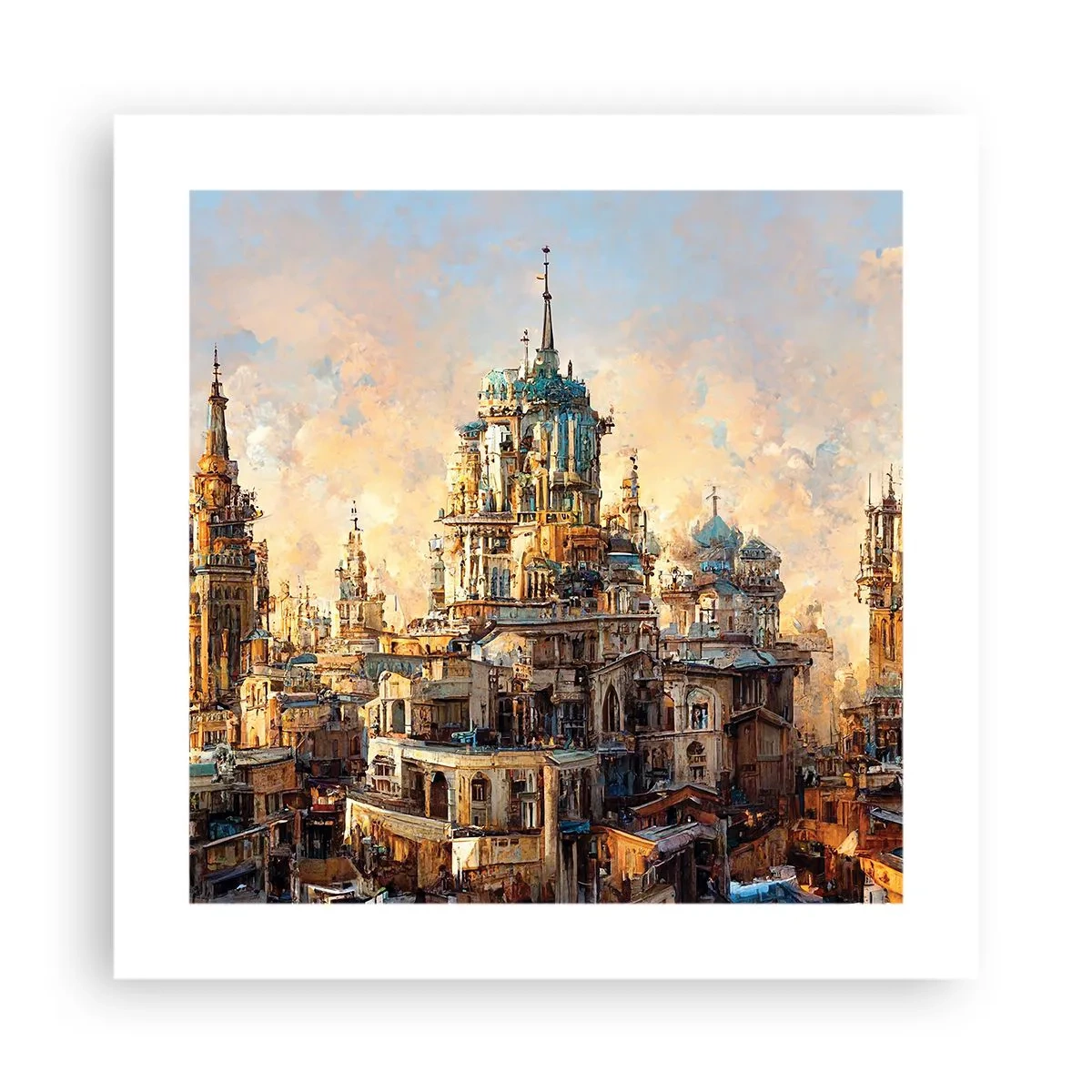 Poster - Orașul tuturor orașelor - 40x40 cm
